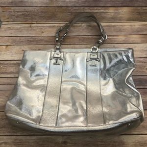 Tory Burch Metallic Handbag